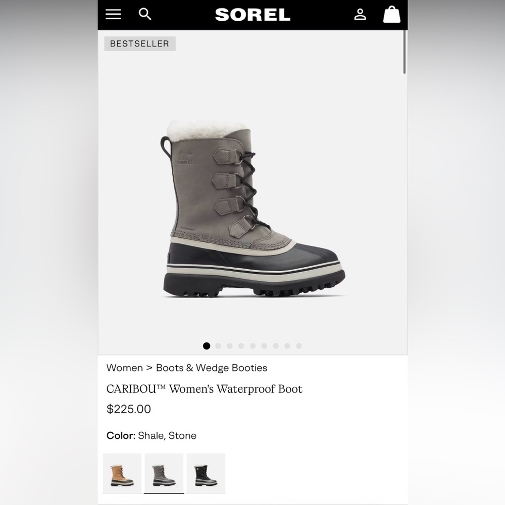 Sorel Women's Caribou Waterproof Boot